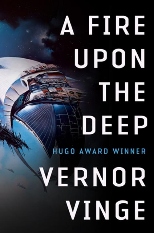Cover of the book A Fire Upon The Deep by Vernor Vinge, Tom Doherty Associates