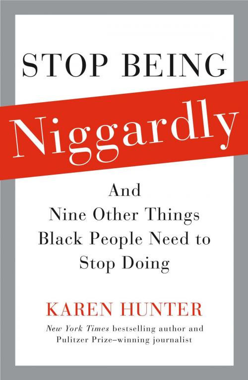 Cover of the book Stop Being Niggardly by Karen Hunter, Gallery Books/Karen Hunter Publishing