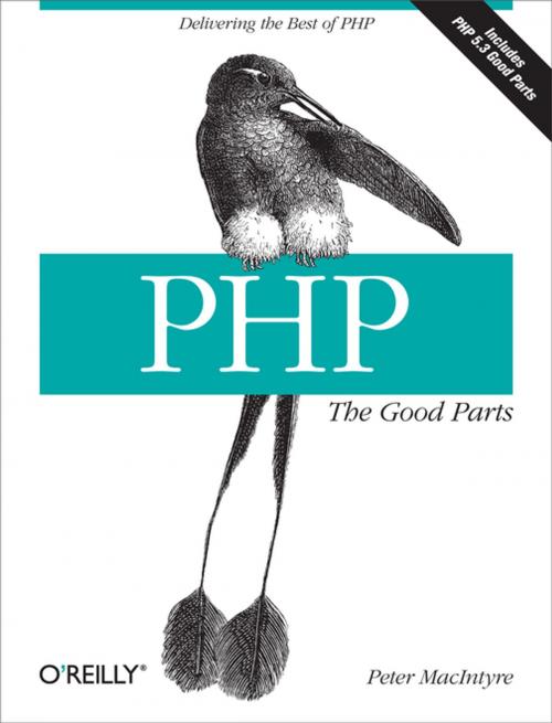 Cover of the book PHP: The Good Parts by Peter MacIntyre, O'Reilly Media