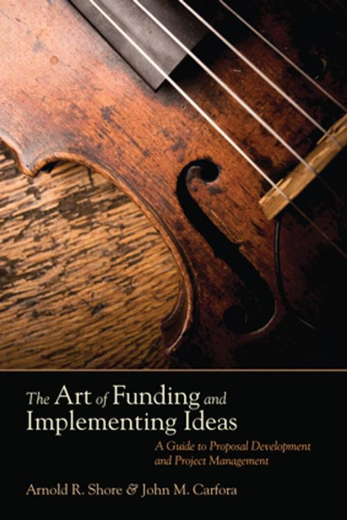 Cover of the book The Art of Funding and Implementing Ideas by Arnold R. Shore, John M. Carfora, SAGE Publications