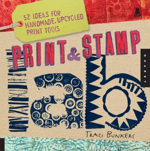 Cover of the book Print & Stamp Lab by Traci Bunkers, Quarry Books