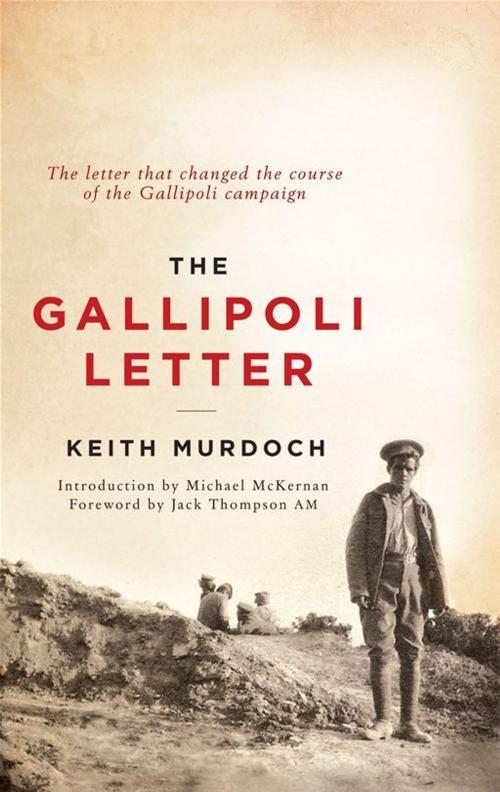 Cover of the book The Gallipoli Letter by Keith Murdoch, Allen & Unwin