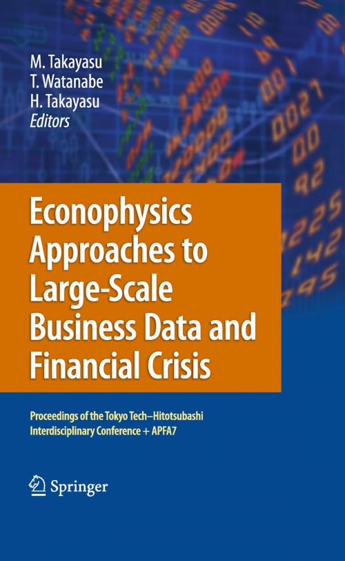 Cover of the book Econophysics Approaches to Large-Scale Business Data and Financial Crisis by , Springer Japan