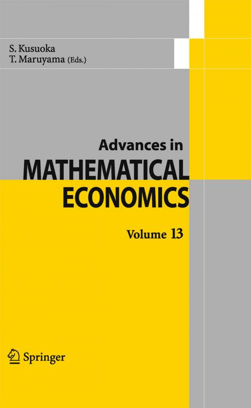 Cover of the book Advances in Mathematical Economics Volume 13 by , Springer Japan
