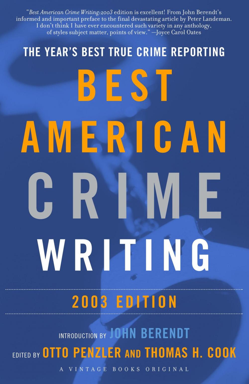 Big bigCover of The Best American Crime Writing: 2003 Edition
