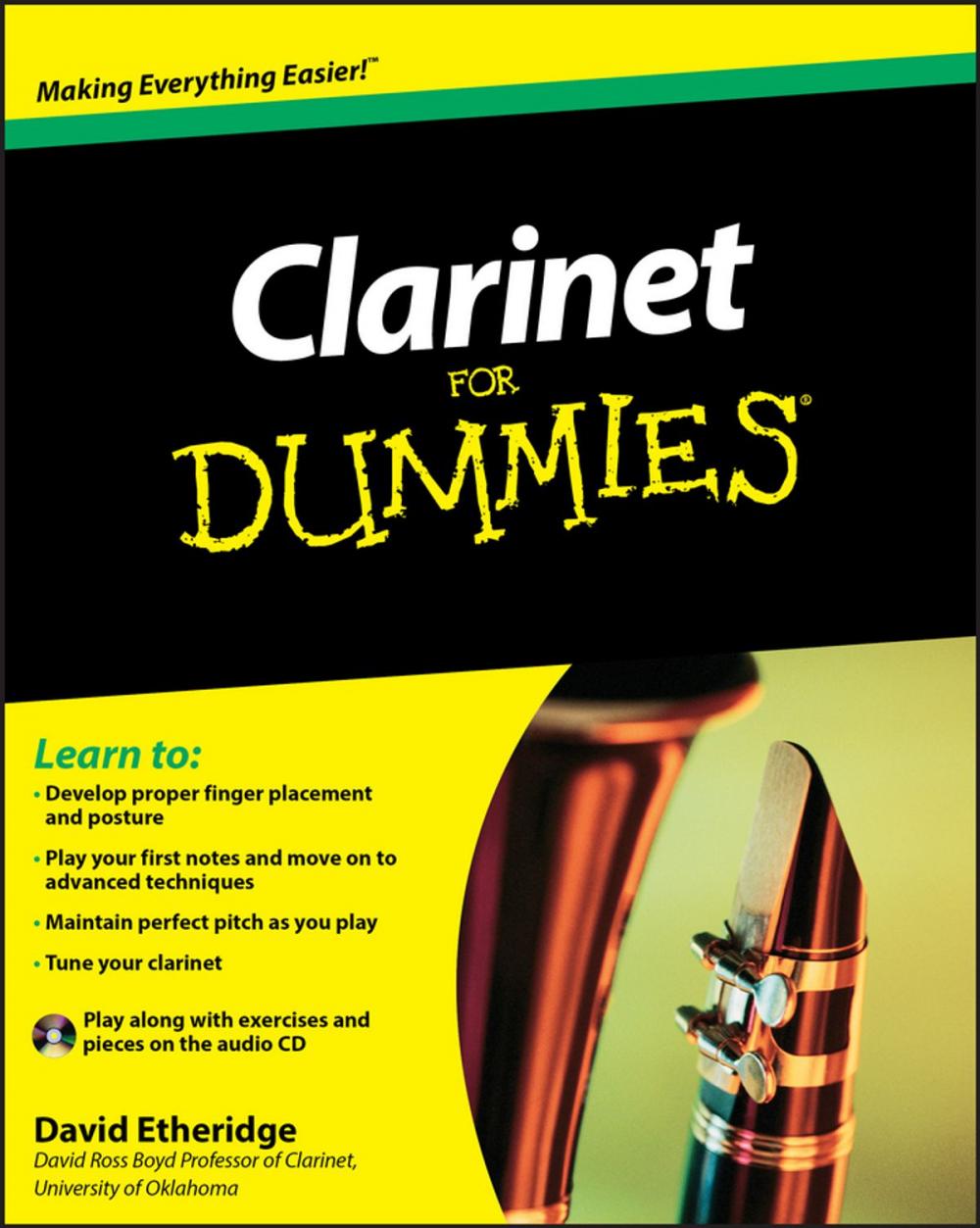 Big bigCover of Clarinet For Dummies