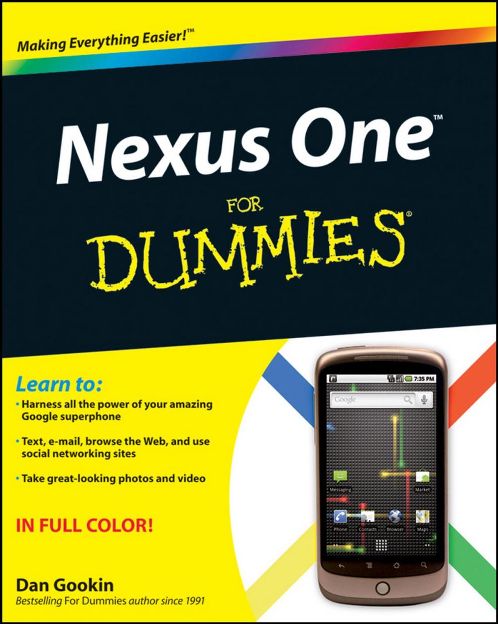 Big bigCover of Nexus One For Dummies