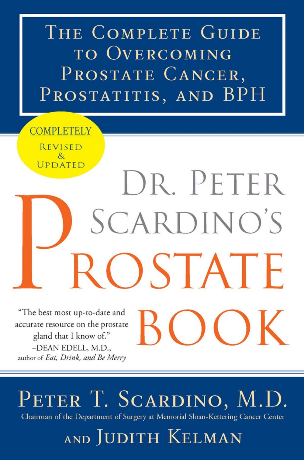 Big bigCover of Dr. Peter Scardino's Prostate Book, Revised Edition