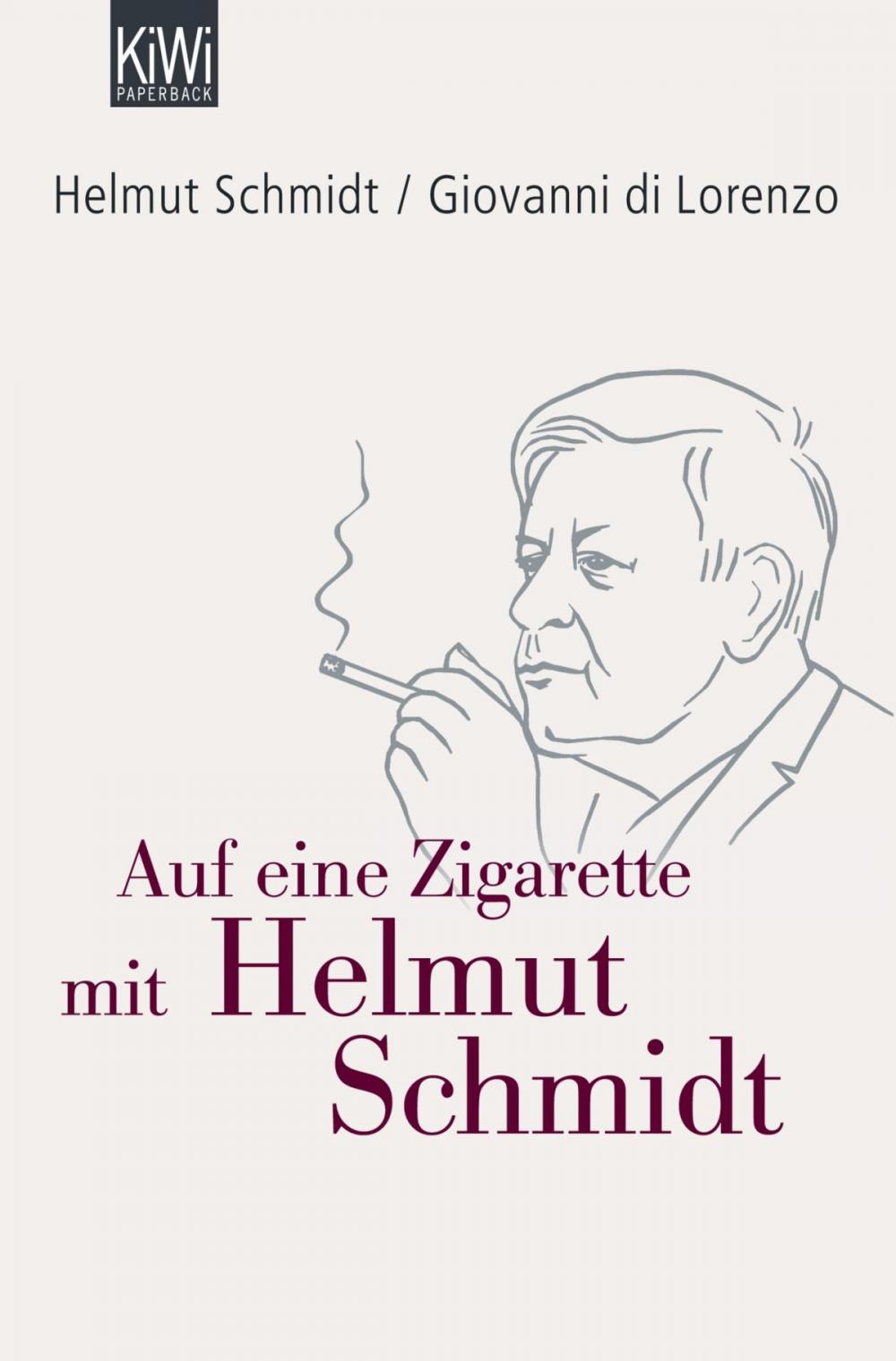 Big bigCover of Auf eine Zigarette mit Helmut Schmidt