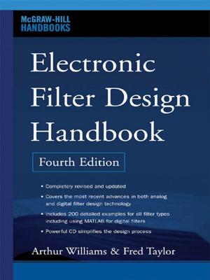 Cover of the book Electronic Filter Design Handbook, Fourth Edition by David M. Stillman, Ronni L. Gordon