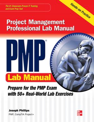 Cover of the book PMP Project Management Professional Lab Manual by Vineer Bhansali