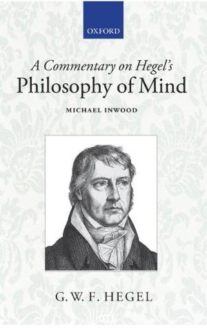 Cover of the book A Commentary on Hegel's Philosophy of Mind by Oscar Wilde