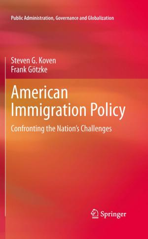 Cover of the book American Immigration Policy by Bradford H. Pillow