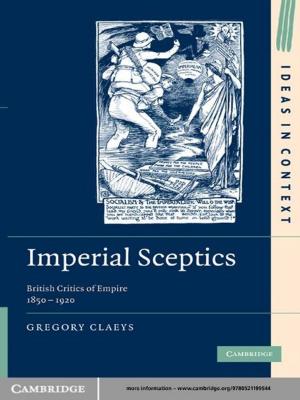 Cover of the book Imperial Sceptics by Jochen von Bernstorff