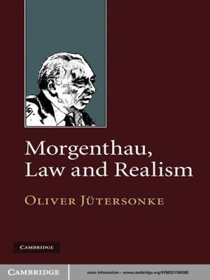 Cover of the book Morgenthau, Law and Realism by Felicity Cox, Janet Fletcher