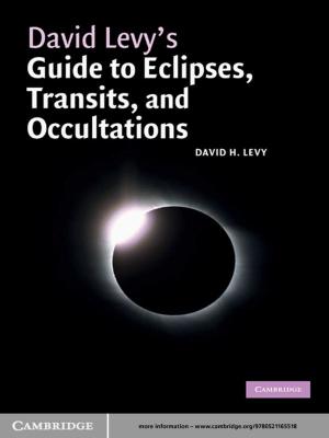 Book cover of David Levy's Guide to Eclipses, Transits, and Occultations