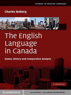 Cover of the book The English Language in Canada by Jasper Heinzen