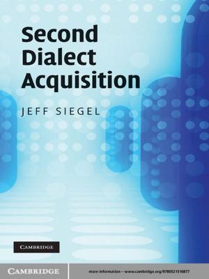 Cover of the book Second Dialect Acquisition by Randall C. Zachman