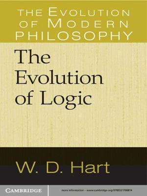 Cover of The Evolution of Logic
