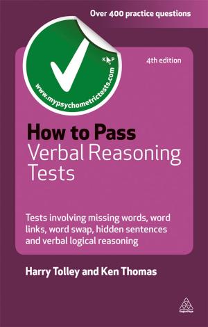 Cover of the book How to Pass Verbal Reasoning Tests by Mervyn Dinnen, Matt Alder