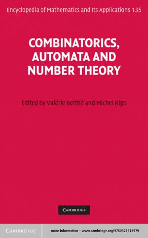 Cover of the book Combinatorics, Automata and Number Theory by 