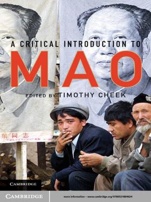Cover of the book A Critical Introduction to Mao by Philip Hans Franses