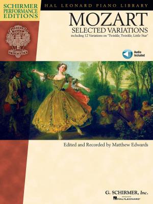 Book cover of Mozart - Selected Variations (Songbook)