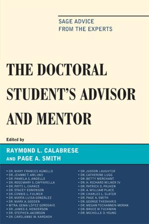 Book cover of The Doctoral StudentOs Advisor and Mentor