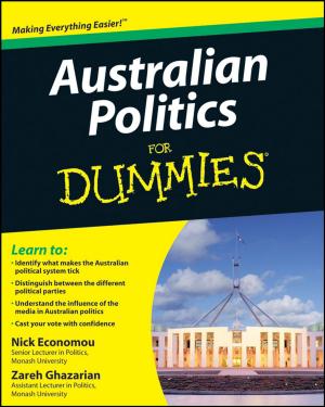 Cover of the book Australian Politics For Dummies by Jürgen Weber, Christian Krügerke, Andreas Linnenlücke