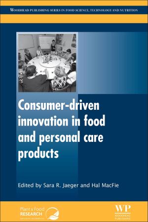 Cover of the book Consumer-Driven Innovation in Food and Personal Care Products by Donald L Sparks