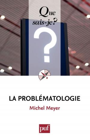 Cover of the book La problématologie by Nicolas Balaresque