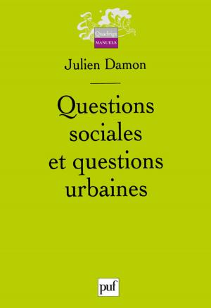 Book cover of Questions sociales et questions urbaines