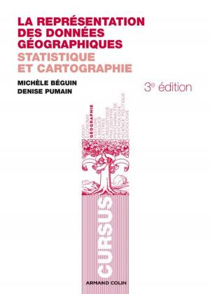 Book cover of La représentation des données géographiques