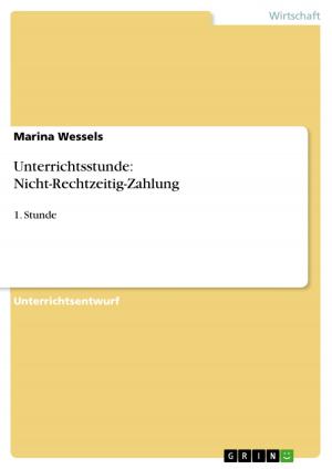 Cover of the book Unterrichtsstunde: Nicht-Rechtzeitig-Zahlung by Heike Kramer