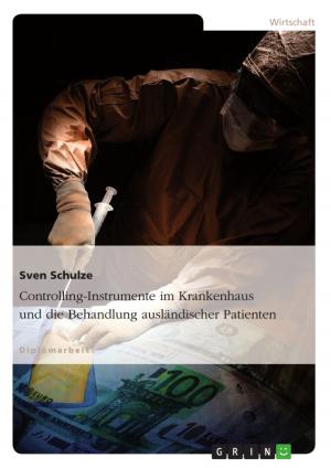 Cover of the book Controlling-Instrumente im Krankenhaus und die Behandlung ausländischer Patienten by Rieke Kurzeia