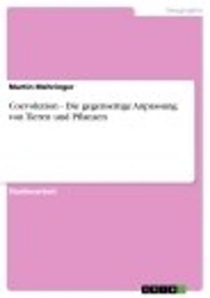 Cover of the book Coevolution - Die gegenseitige Anpassung von Tieren und Pflanzen by Jan Werner