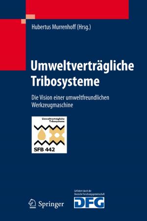Cover of the book Umweltverträgliche Tribosysteme by Hans Tilscher, Manfred Eder