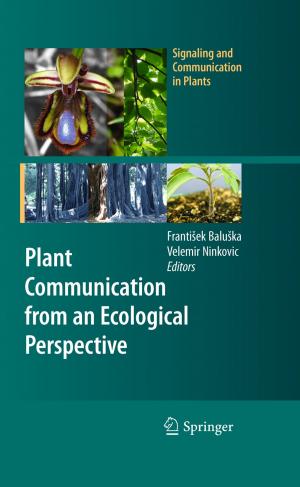 Cover of the book Plant Communication from an Ecological Perspective by Friedrich-Karl Ewert
