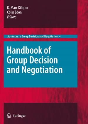 Cover of the book Handbook of Group Decision and Negotiation by Howard Kreisel