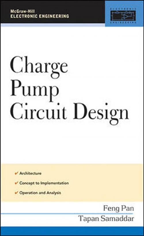 Cover of the book Charge Pump Circuit Design by Feng Pan, Tapan Samaddar, McGraw-Hill Education