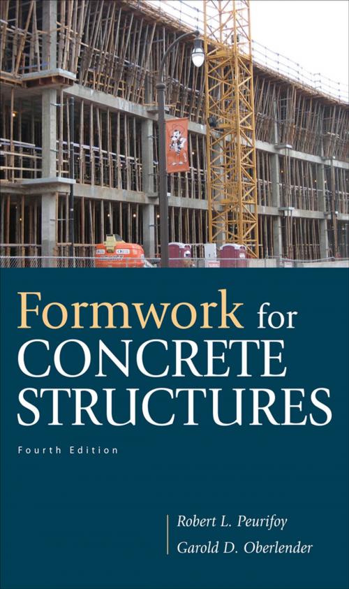 Cover of the book Formwork for Concrete Structures by Garold (Gary) Oberlender, Robert Peurifoy, McGraw-Hill Education