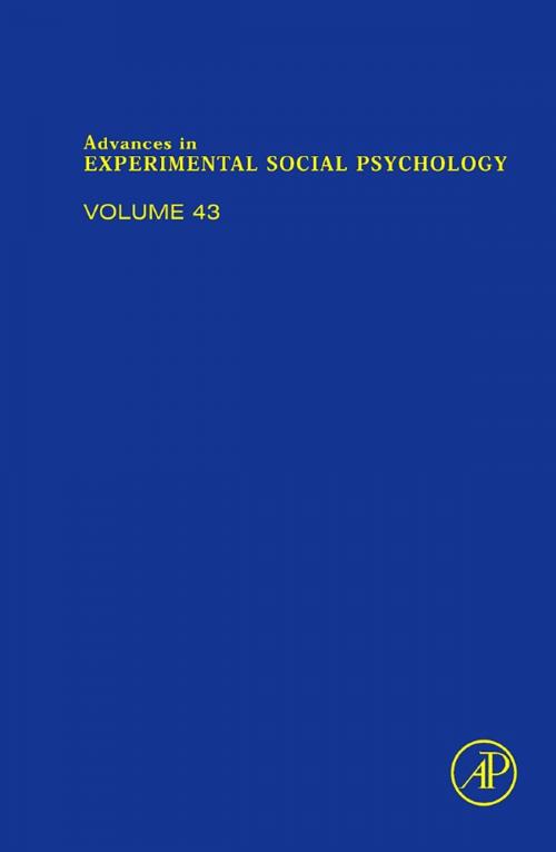 Cover of the book Advances in Experimental Social Psychology by , Elsevier Science