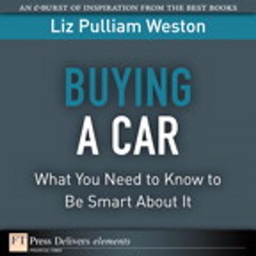 Cover of the book Buying a Car by Liz Weston, Pearson Education