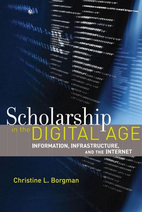 Cover of the book Scholarship in the Digital Age by Christine L. Borgman, The MIT Press