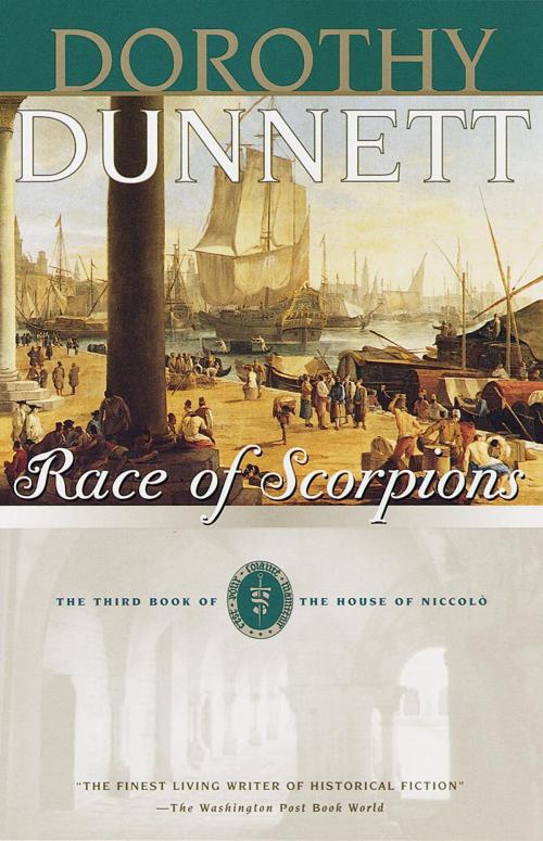 Cover of the book Race of Scorpions by Dorothy Dunnett, Knopf Doubleday Publishing Group