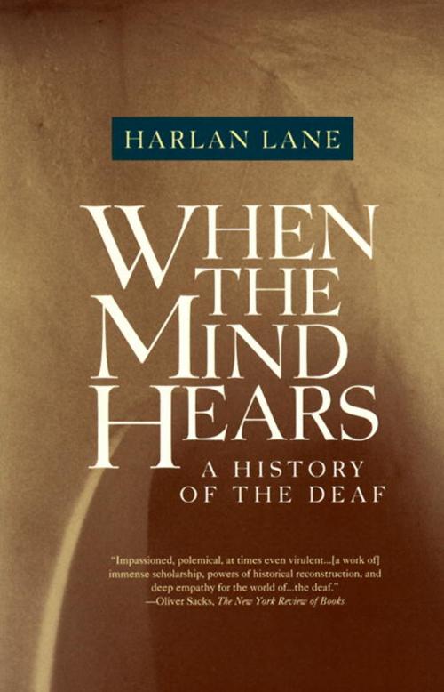 Cover of the book When the Mind Hears by Harlan Lane, Knopf Doubleday Publishing Group
