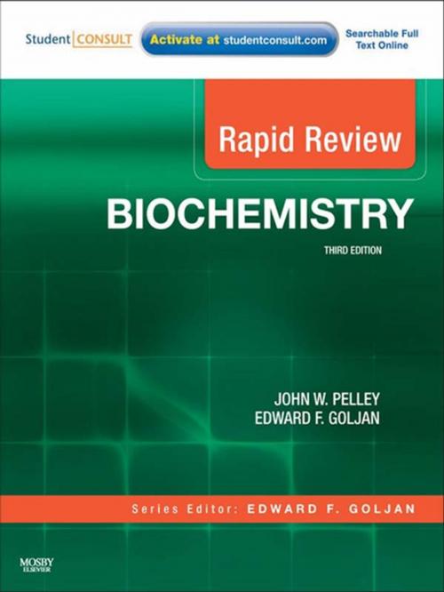 Cover of the book Rapid Review Biochemistry by John W. Pelley, Edward F. Goljan, Elsevier Health Sciences