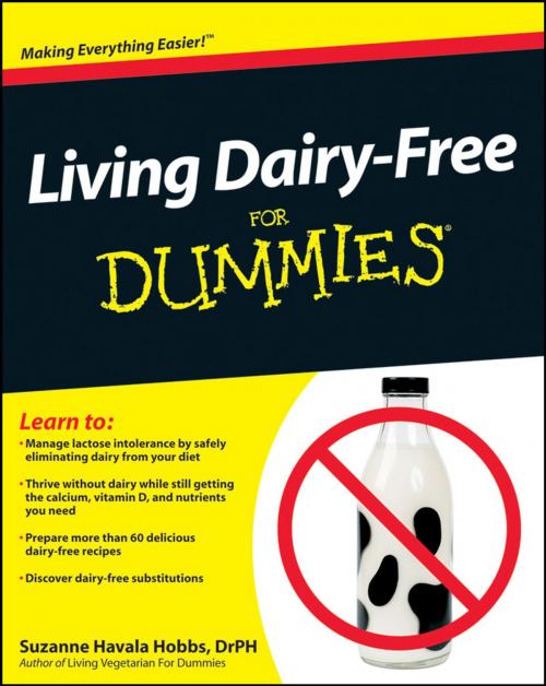 Cover of the book Living Dairy-Free For Dummies by Suzanne Havala Hobbs, Wiley