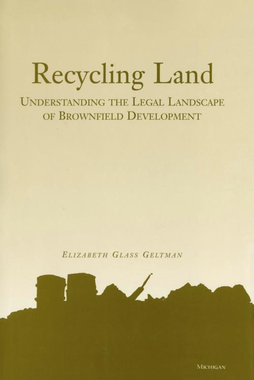 Cover of the book Recycling Land by Elizabeth Glass Geltman, University of Michigan Press