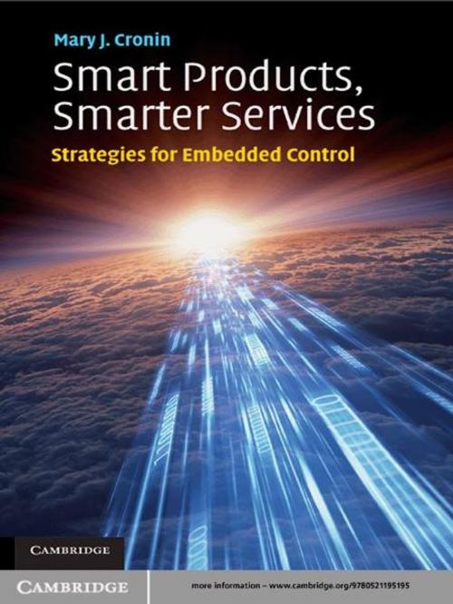 Cover of the book Smart Products, Smarter Services by Mary J. Cronin, Cambridge University Press